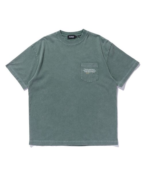 CHEMICAL WASH ADDRESS S/S POCKET TEE