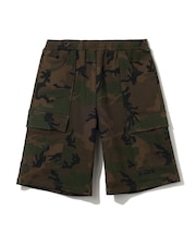 SWEAT CARGO SHORT PANTS