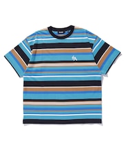 LA EMBROIDERY STRIPE S/S TEE