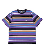 LA EMBROIDERY STRIPE S/S TEE