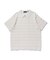STRIPED KNIT POLO SHIRT