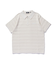 STRIPED KNIT POLO SHIRT