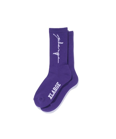 DISTORTION LOGO SOCKS