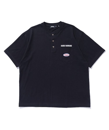 HENRY NECK S/S POCKET TEE
