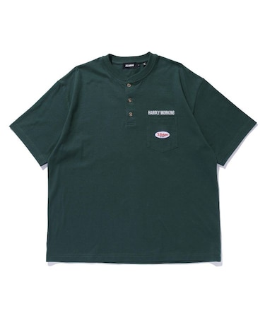 HENRY NECK S/S POCKET TEE
