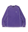 CONTRAST STITCH L/S TEE