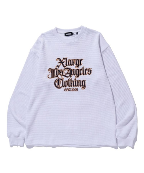 大人気 早い者勝ち XLARGE OLD ENGLISH EST.91 THERMAL L/S TOP 30％OFF／SALE】エクストララージ XLARGE オールド