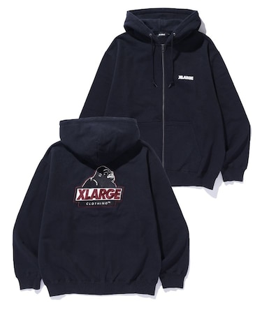 SLANTED OG ZIP HOODED SWEATSHIRT