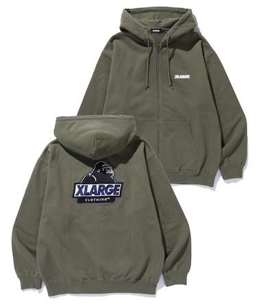 SLANTED OG ZIP HOODED SWEATSHIRT