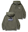 SLANTED OG ZIP HOODED SWEATSHIRT