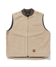 PATCHED CANVAS VEST
