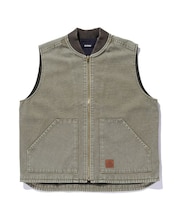PATCHED CANVAS VEST