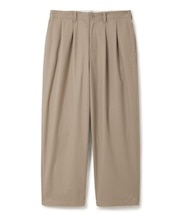 WIDE TUCK PANTS