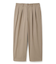WIDE TUCK PANTS