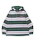 STRIPE HOODED L/S SHIRT
