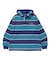 STRIPE HOODED L/S SHIRT