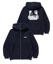BACKSIDE OG W-ZIP HOODED SWEAT SHIRT