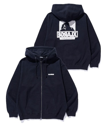 BACKSIDE OG W-ZIP HOODED SWEAT SHIRT