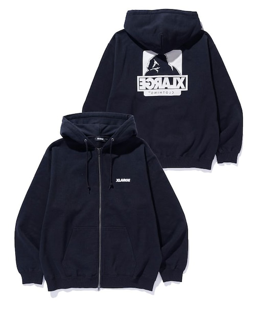 BACKSIDE OG W-ZIP HOODED SWEAT SHIRT