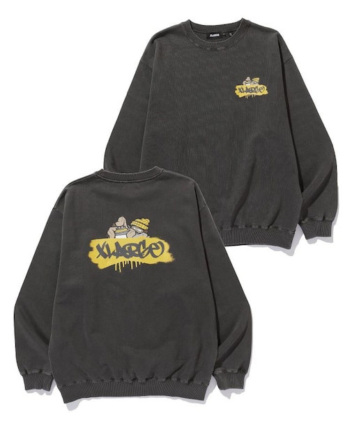 PIGMENT BOMB CREWNECK SWEAT SHIRT