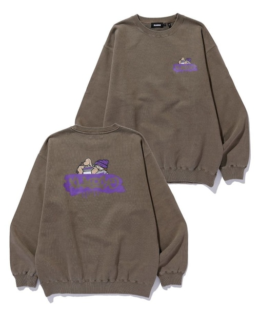 PIGMENT BOMB CREWNECK SWEAT SHIRT