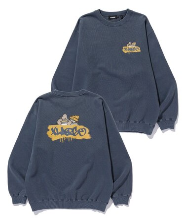 PIGMENT BOMB CREWNECK SWEAT SHIRT