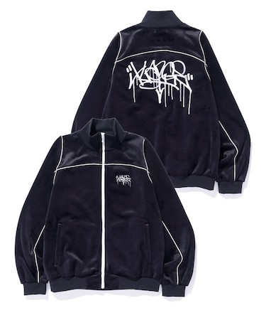 TAGGING VELOUR JACKET