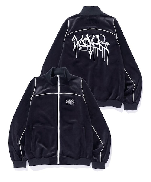 TAGGING VELOUR JACKET
