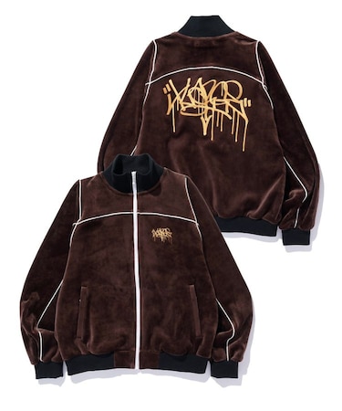TAGGING VELOUR JACKET