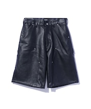 OLD ENGLISH FAUX LEATHER SHORT PANTS