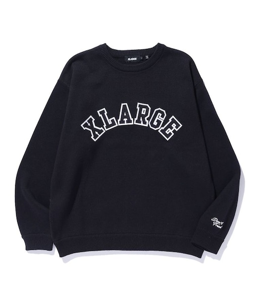 ARCH LOGO CREWNECK KNIT