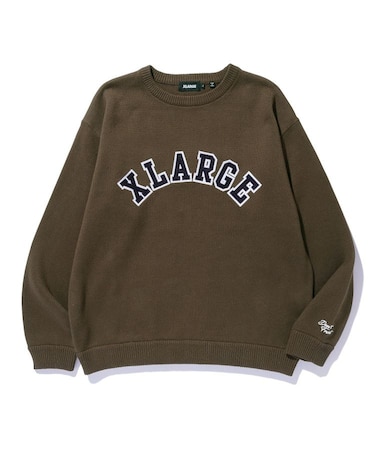 ARCH LOGO CREWNECK KNIT