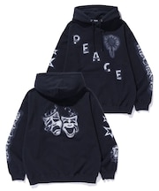 AIRBRUSH PULLOVER HOODED SWEATSHIRT