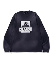 DISCHARGE PRINTED OG L/S TEE