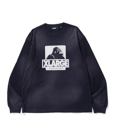 DISCHARGE PRINTED OG L/S TEE