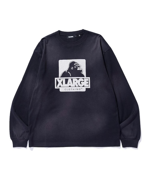 DISCHARGE PRINTED OG L/S TEE