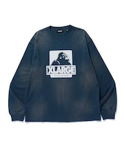 DISCHARGE PRINTED OG L/S TEE