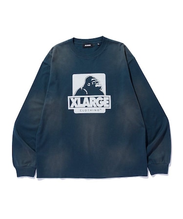 DISCHARGE PRINTED OG L/S TEE