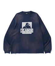 DISCHARGE PRINTED OG L/S TEE