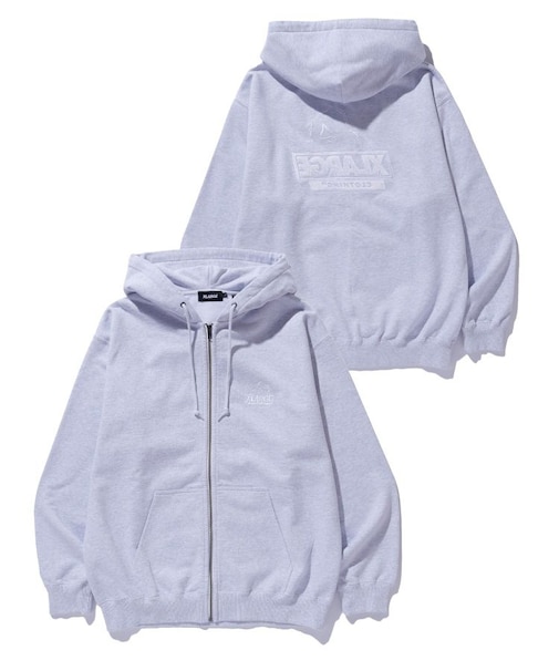 BACKSIDE OG ZIP UP HOODED SWEATSHIRT