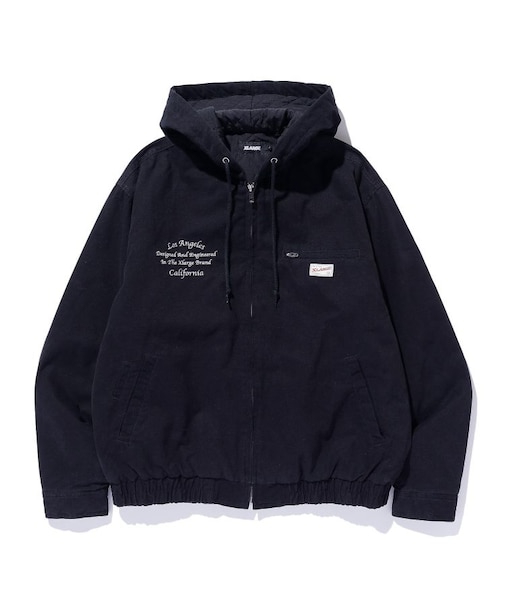HOODED UTILITY JACKET