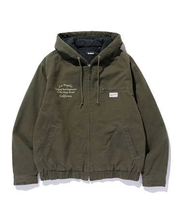 HOODED UTILITY JACKET
