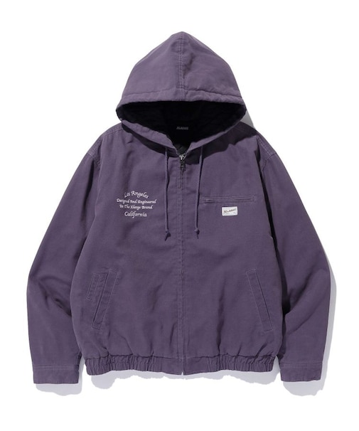HOODED UTILITY JACKET