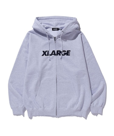 STANDARD LOGO ZIP UP HOODED SWEATSHIRT