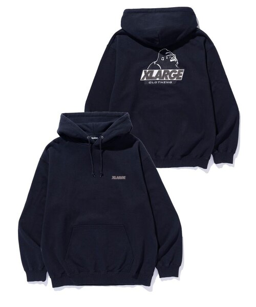 PIGMENT DYED EMBOSSLOGO ZIP HOODED SWEAT DYED ZIP EMBOSS SWEAT