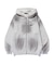 SPRAY DYED ZIP UP HOODED SWEATSHIRT