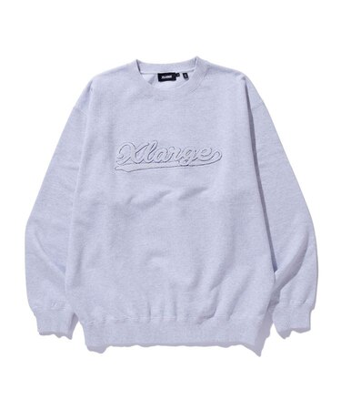 CHENILLE LOGO CREWNECK SWEATSHIRT