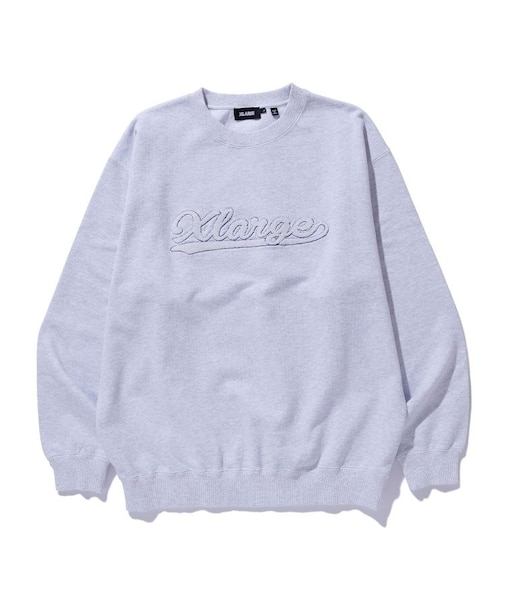 CHENILLE LOGO CREWNECK SWEATSHIRT