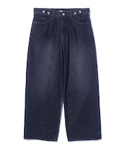 WASHED BAGGY DENIM PANTS
