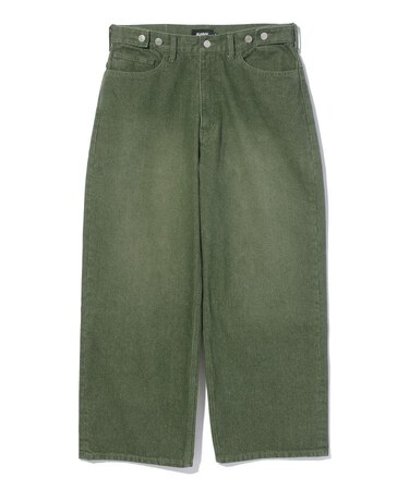 WASHED BAGGY DENIM PANTS